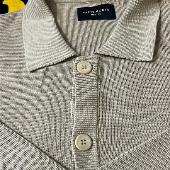 Saint Morta Long Sleeve Button Up Sweater Mens M - Picture 3 of 8